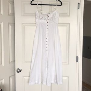 Free People Dress - All white with pockets
